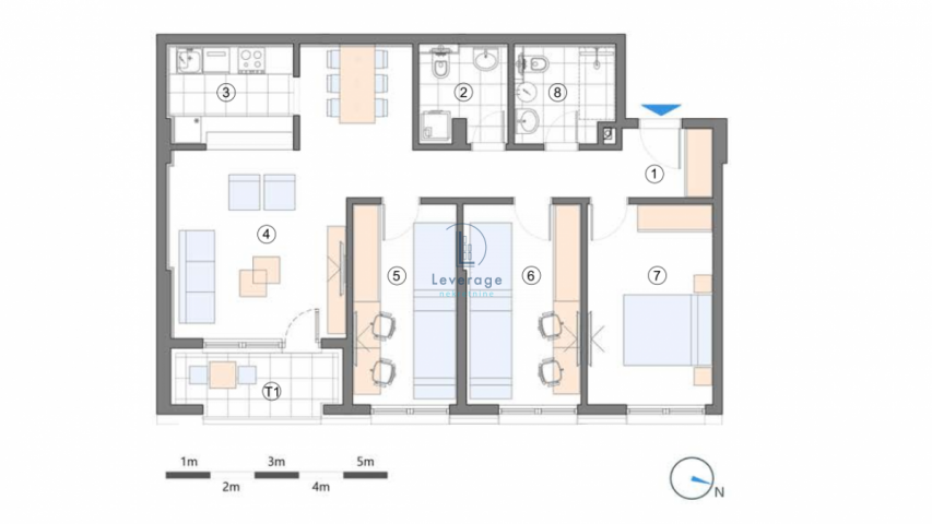 Lux novogradnja, Zemun, 4. 0, 90 m2 cena + PDV