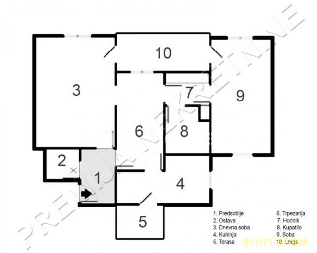 2. 0, Bežanijska kosa 2, Peđe Milosavljevića, 65m2