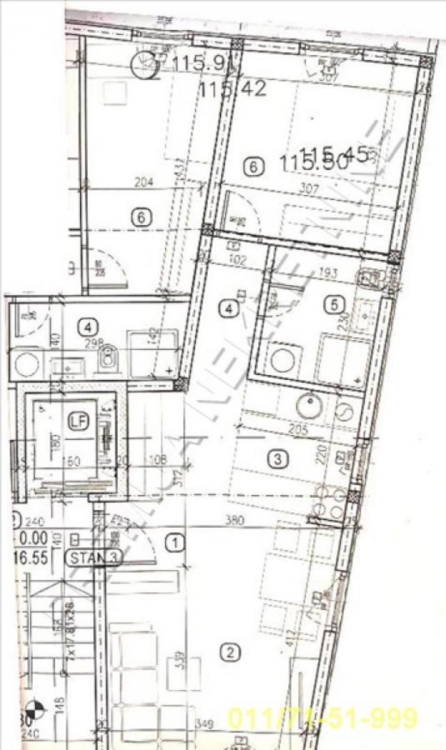 2. 0, Slavujev venac, Braće Ribnikar, 43, 05m2+26m2(T)