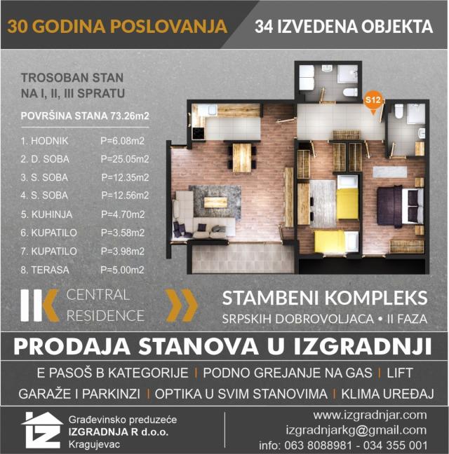 Central Residence- Ilije Kolovića br. 31