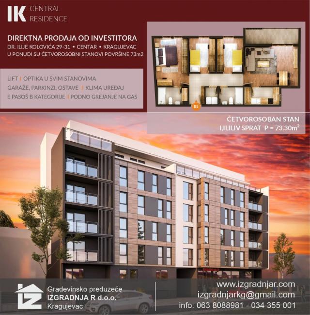 Central Residence - Ilije Kolovića 29 i 31