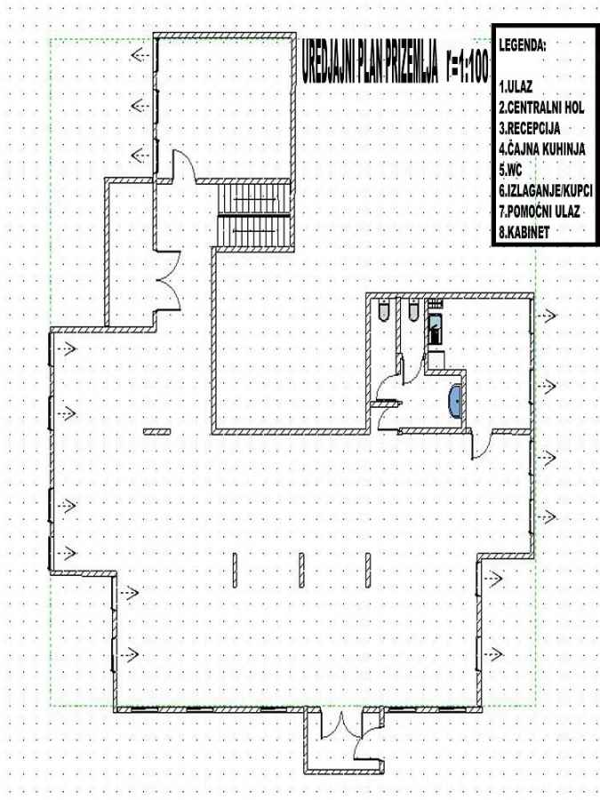 Atraktivan poslovni prostor, mereno 385 m2 ID#6865