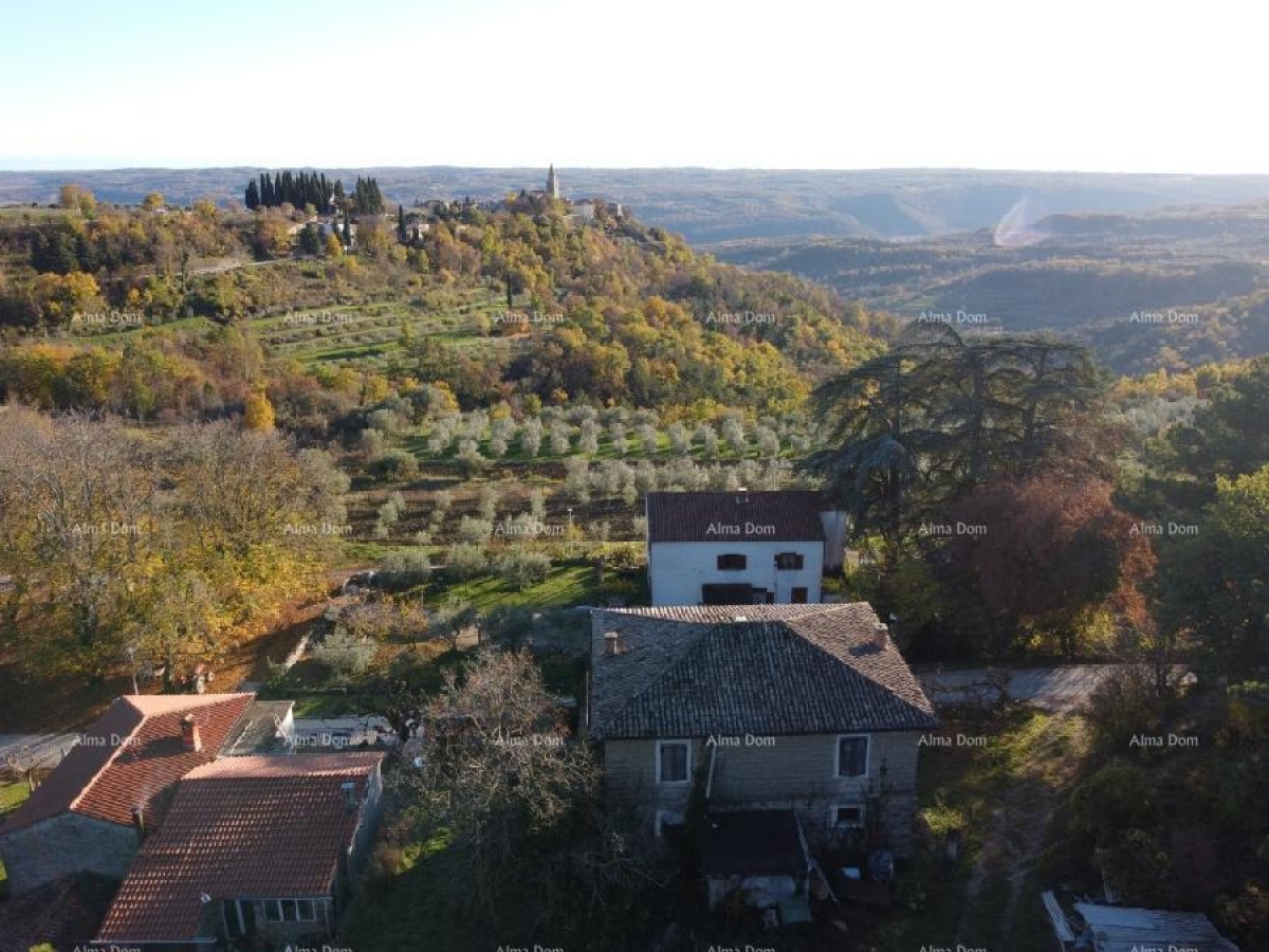 Haus Altes istrisches Steinhaus mit Blick auf Grožnjan.