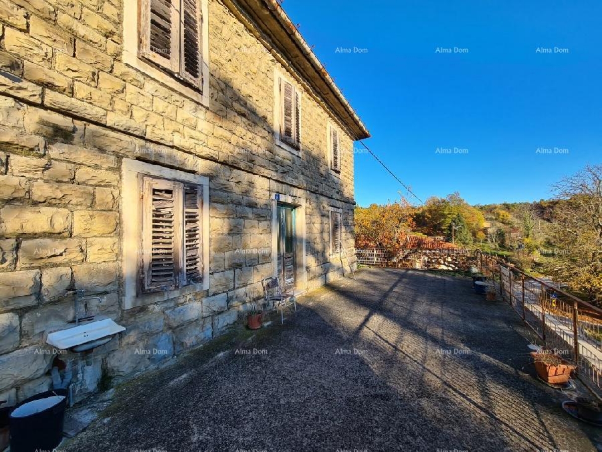 Haus Altes istrisches Steinhaus mit Blick auf Grožnjan.