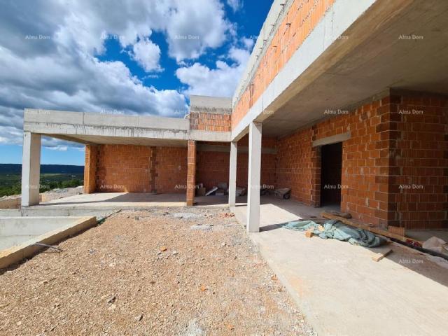 House Villa under construction with sea view!