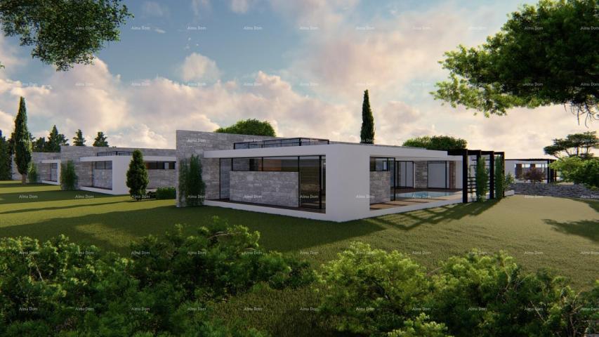 Građevinsko zemljište Projekt za izgradnju 8 villa, blizina Vodnjana