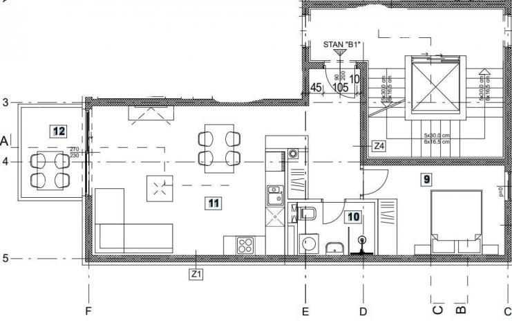 Wohnung Einzimmerwohnung B1 im Bau