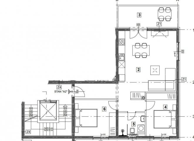 Wohnung Zweizimmerwohnung A2 im 2. Stock im Bau