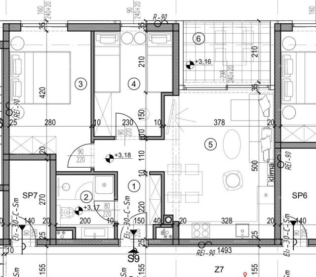 Wohnung Neubauprojekt in Pula! Modernes Apartmenthaus in der Nähe des Stadtzentrums.