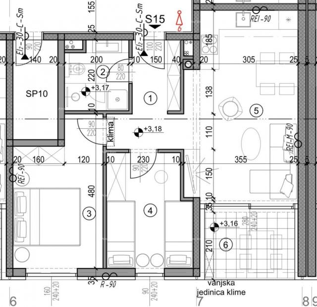 Apartment New building project in Pula! Modern apartment building close to the city centre.