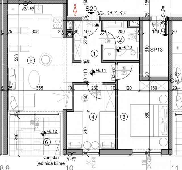 Wohnung Neubauprojekt in Pula! Modernes Apartmenthaus in der Nähe des Stadtzentrums.