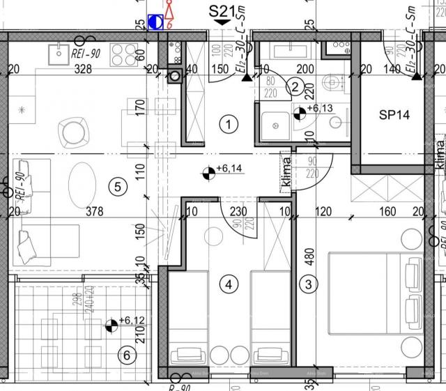 Wohnung Neubauprojekt in Pula! Modernes Apartmenthaus in der Nähe des Stadtzentrums.