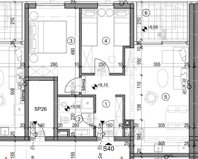 Apartment New building project in Pula! Modern apartment building close to the city centre.