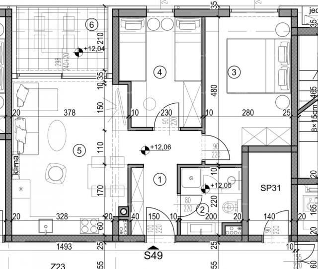 Wohnung Neubauprojekt in Pula! Modernes Apartmenthaus in der Nähe des Stadtzentrums.