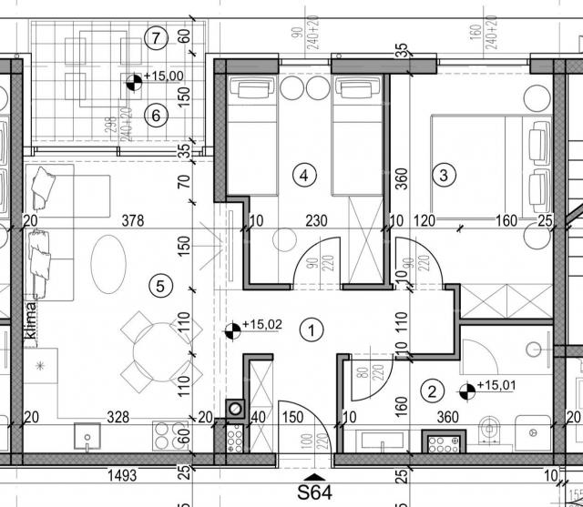 Wohnung Neubauprojekt in Pula! Modernes Apartmenthaus in der Nähe des Stadtzentrums.