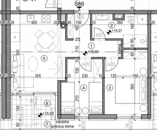 Apartment New building project in Pula! Modern apartment building close to the city centre.