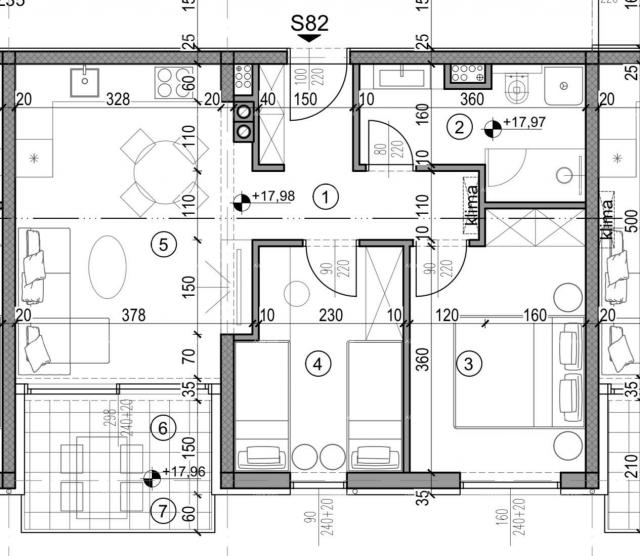 Wohnung Neubauprojekt in Pula! Modernes Apartmenthaus in der Nähe des Stadtzentrums.