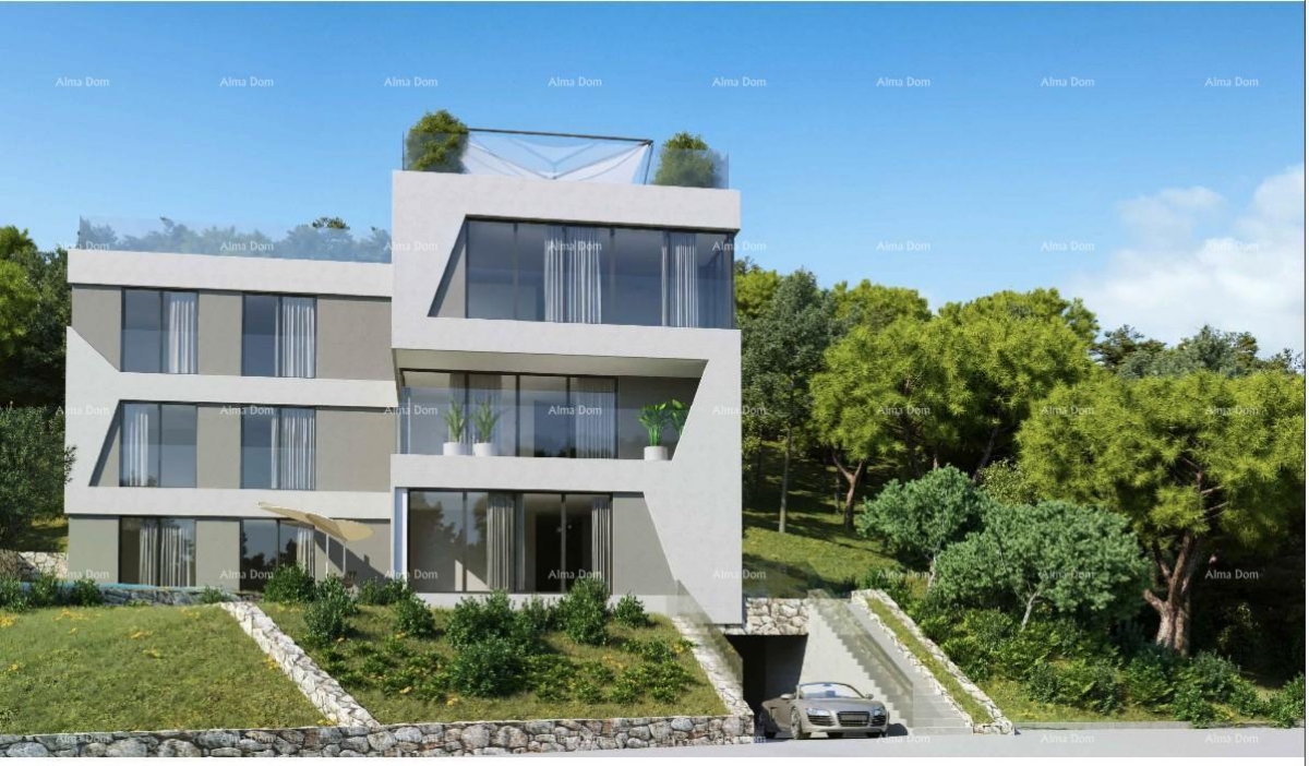 Wohnung Verkauf von im Bau befindlichen Luxusapartments, Opatija-Ičići