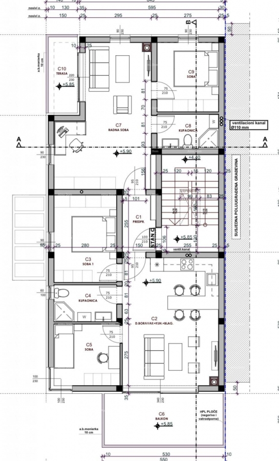 Wohnung Wohnungen zum Verkauf in einem neuen Projekt, Medulin