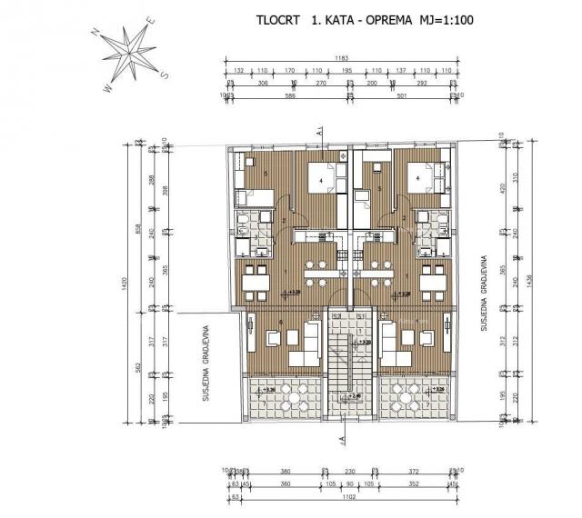 Wohnung Umag, das Zentrum! Neubau!