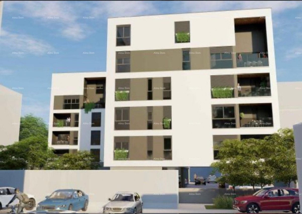 Apartment Modern apartments for sale in a new residential building! Pula, center!