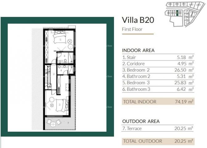 Kuća Prodaja modernih vila u predivnom stambenom naselju, Umag