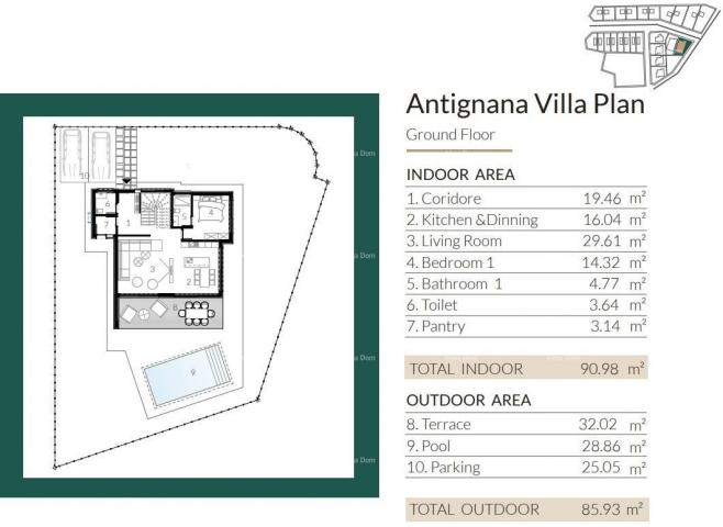 Haus Verkauf moderner Villen in einer wunderschönen Wohngegend, Umag