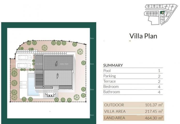 Kuća Prodaja modernih vila u predivnom stambenom naselju, Umag