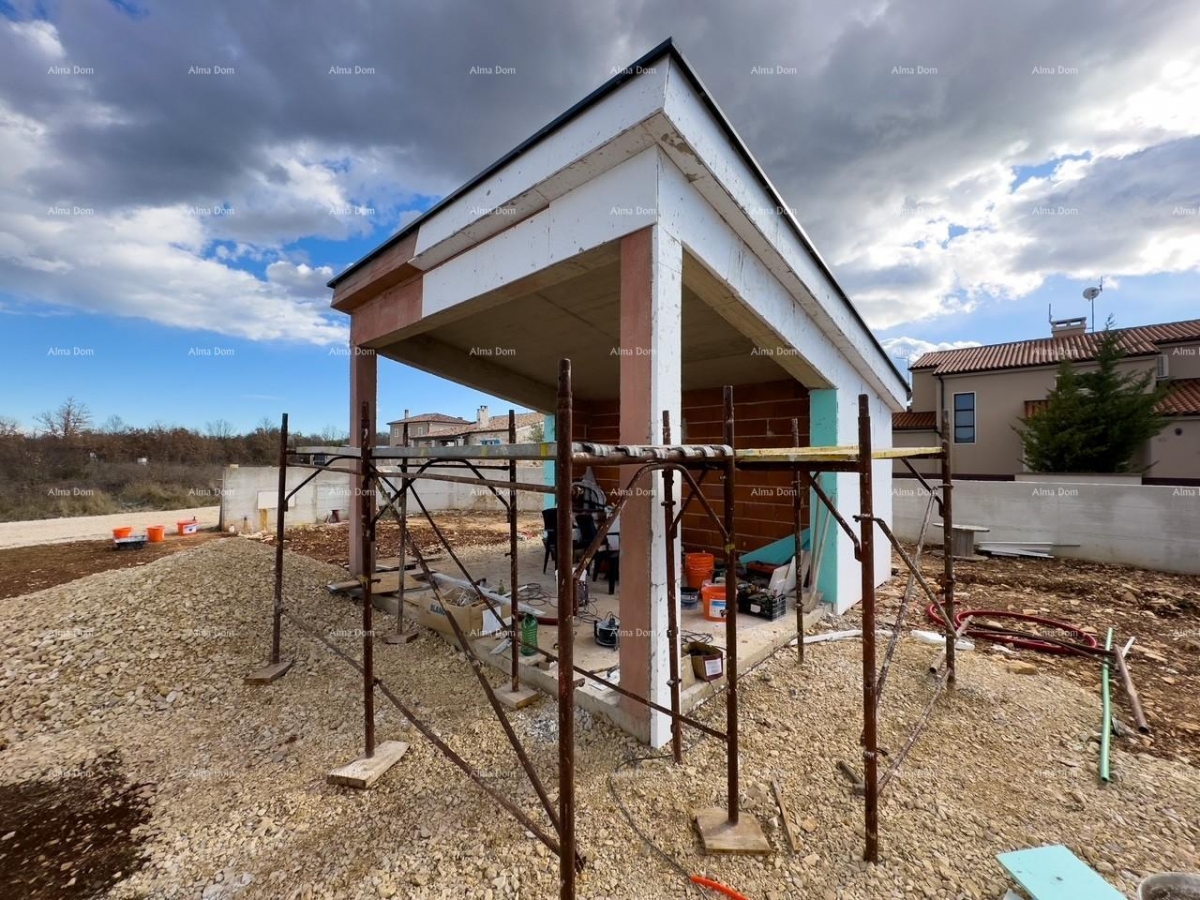 Haus Verkauf eines neu gebauten Hauses mit Schwimmbad, in ruhiger Lage, Juršići!