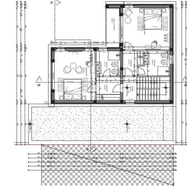 Haus Verkauf eines neu gebauten, modernen zweistöckigen Hauses mit Swimmingpool in unmittelbarer Näh