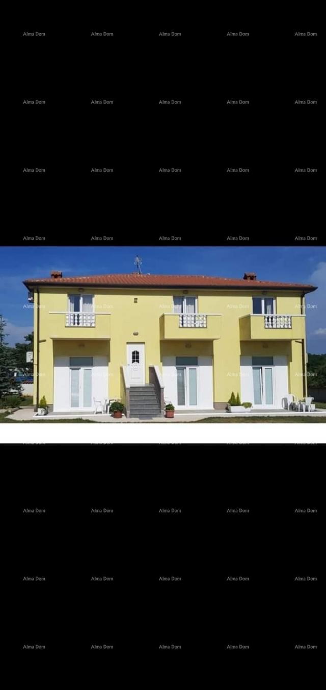 House Umag. A beautiful house with six apartments.