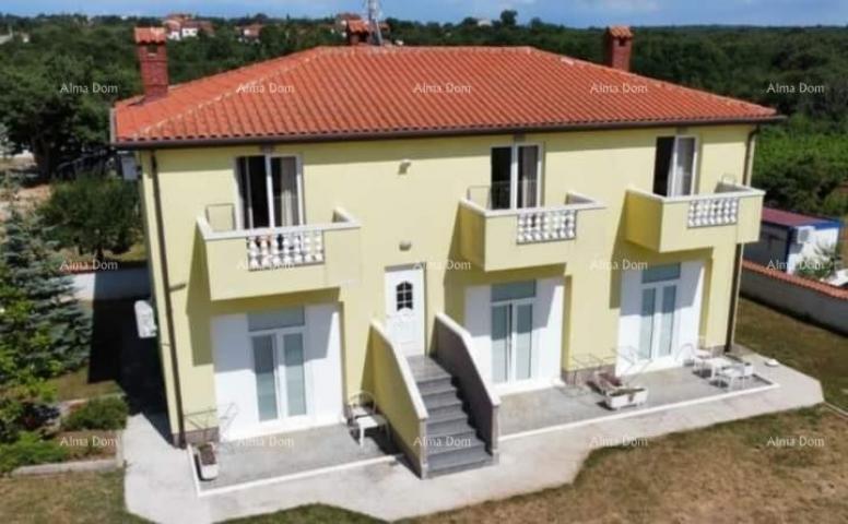 House Umag. A beautiful house with six apartments.