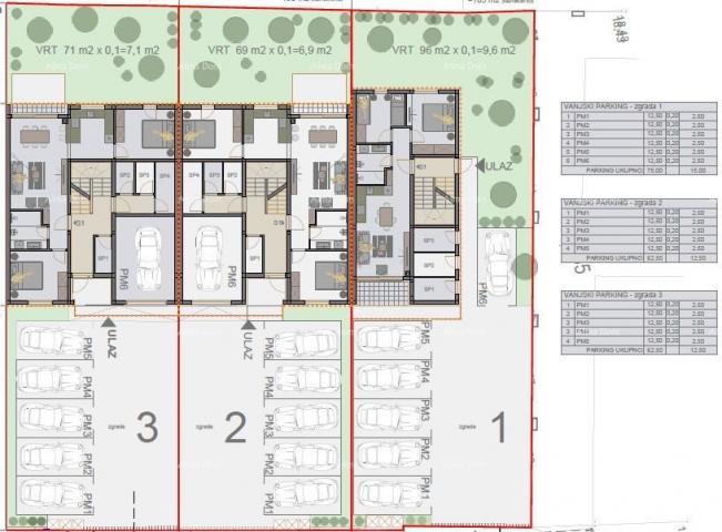 Wohnung Neubau! Zum Verkauf steht eine Dreizimmerwohnung in Pula