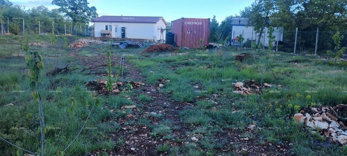 Bauland Verkauf eines Grundstücks mit Baugenehmigung für den Bau einer Villa mit Schwimmbad, Svetvin