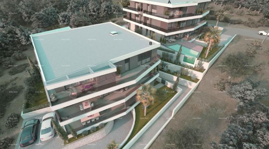 Wohnung Luxusapartments zum Verkauf in exklusiver Lage, Pješčana uvala, Pula! S4-ZA