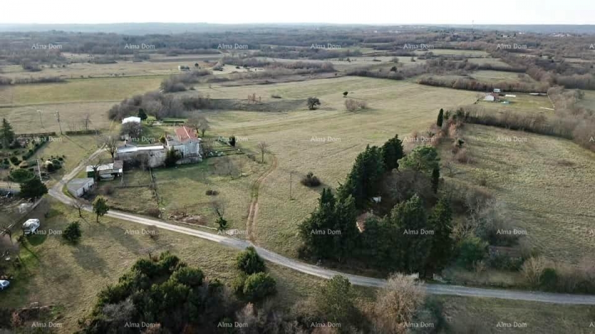 Građevinsko zemljište Prodaje se  zemljište, površine 32900 m2, u okolici Barbana