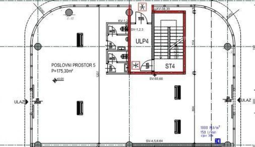 Business premise Office space for sale in a new business-residential project, Poreč