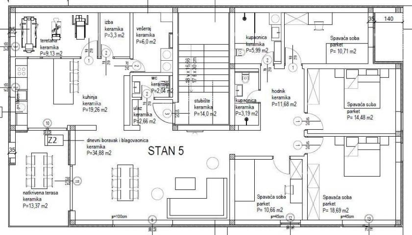 Wohnung Wohnungen zum Verkauf im Neubau, Kanfanar!