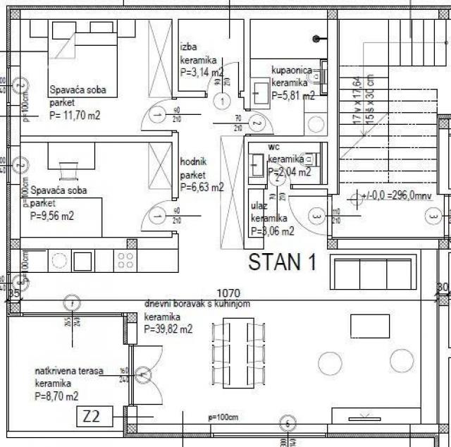 Wohnung Wohnungen zum Verkauf im Neubau, Kanfanar!