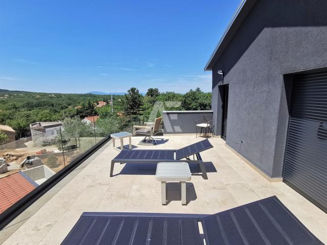 Dobrinj, autochthonous adapted stone house with swimming pool ID 13