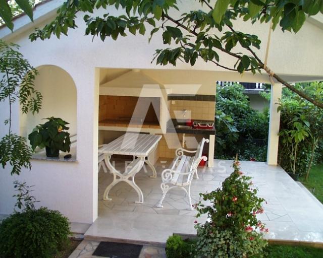 Malinska, semi-detached house with garage and office space. Sea View! ID 34