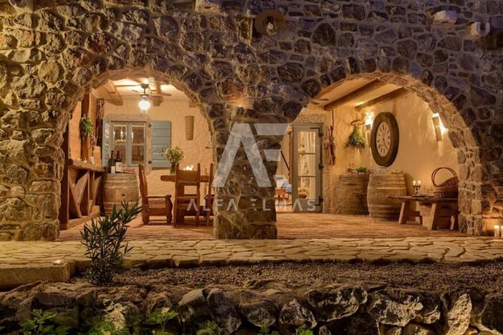 Malinska, rustic stone villa with pool!! ID 322