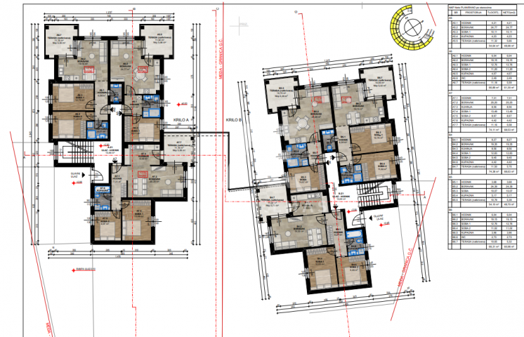 Šilo, neu gebaute Zweizimmerwohnung, erste Reihe zum Meer!! ID 353