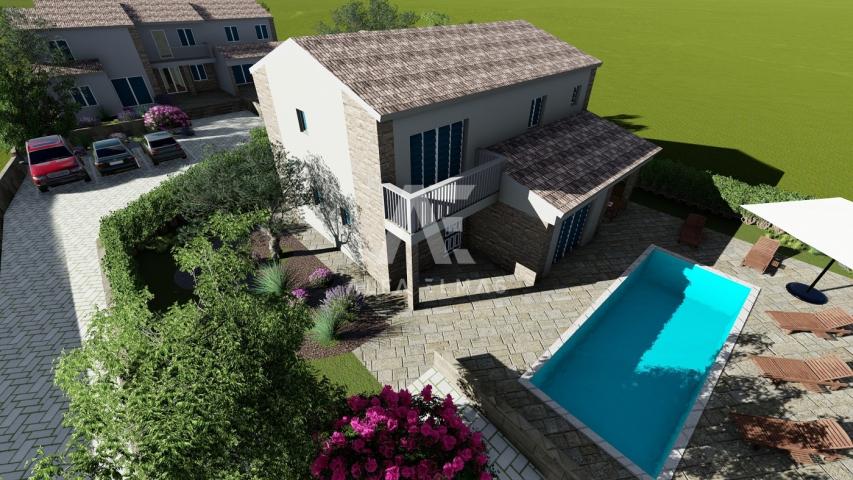 Dobrinj, surroundings, luxurious detached villa with pool! ID 370