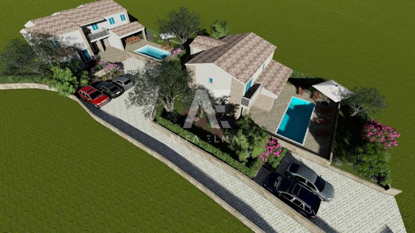 Dobrinj, surroundings, luxurious detached villa with pool! ID 370