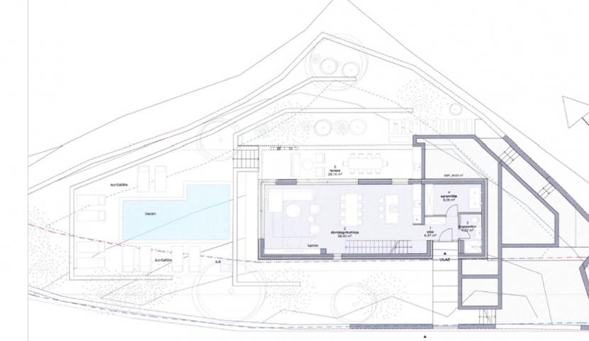 Dobrinj, surroundings, attractive building land with project documentation in a quiet location!! ID 