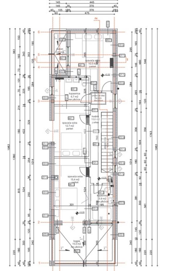 Draga Bašćanska, building plot with building permit! ID 519