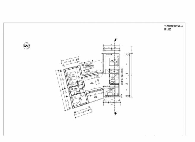 Attractive ground-floor apartment with a garden in Čižići - ID 547