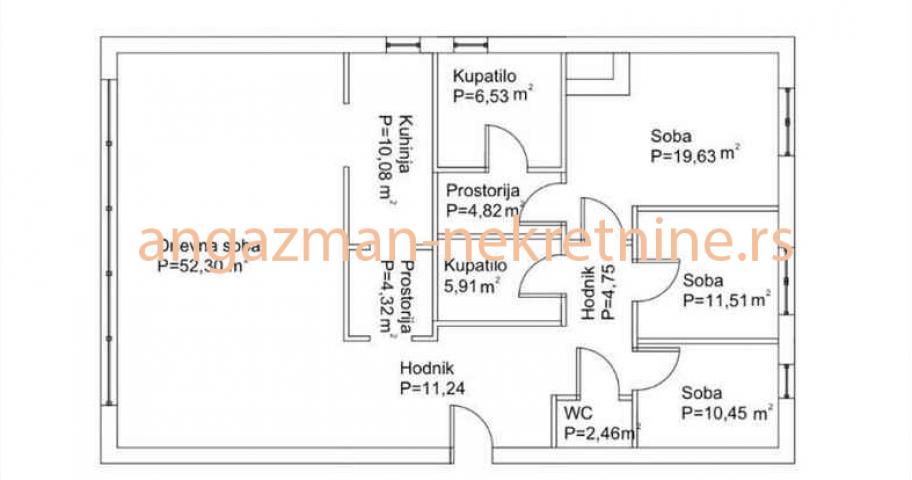 Dedinje – lux stan 146kvm + garaža ID#22295