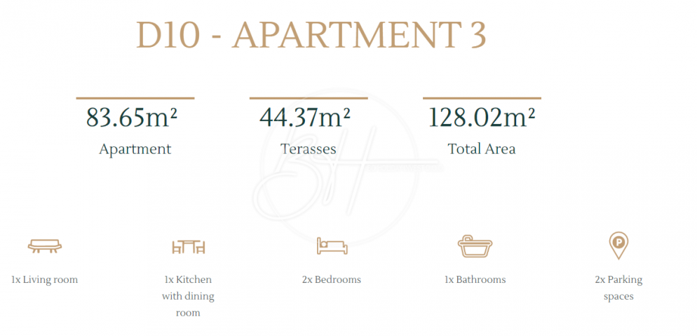 Wohnung Umag, 55,16m2